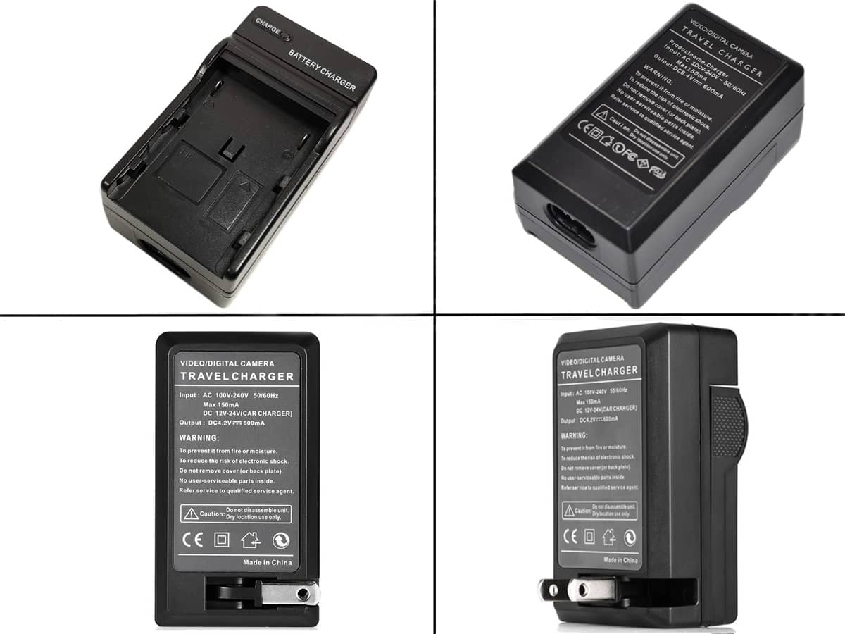 Akku Ladegerät für JAY-TECH VideoShot C20
