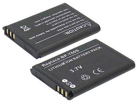 3.7V 650mAh Digitalkamera Akku für KYOCERA BP-760S