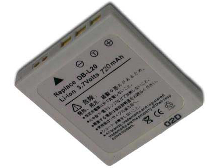 3.7V 1200mAh Digitalkamera Akku für SANYO DB-L20