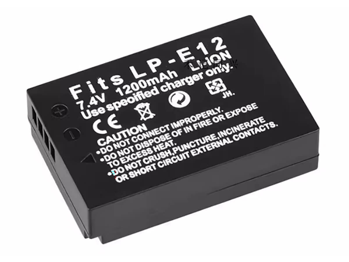 7.4V 1200mAh Digitalkamera Akku für CANON EOS 100D