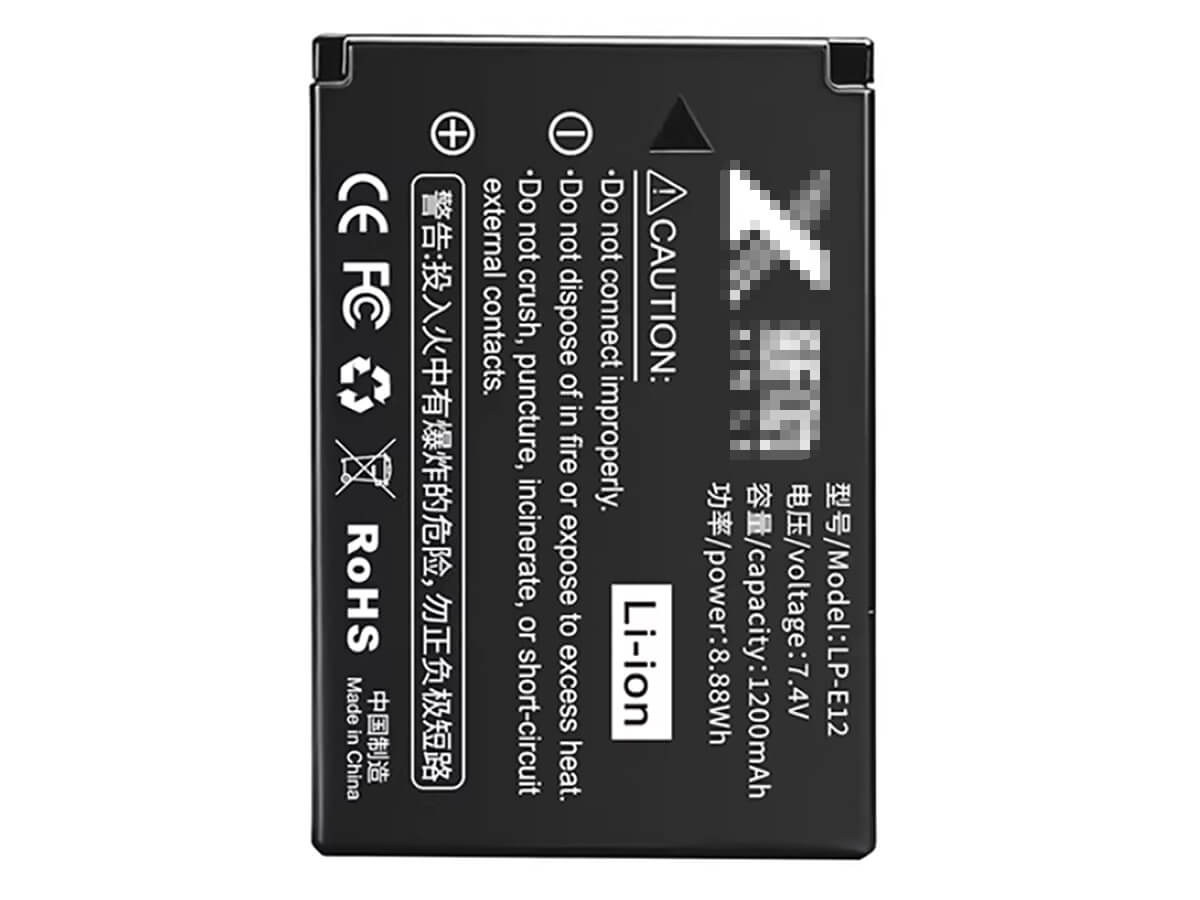 (Bild für) 7.4V 1200mAh Digitalkamera Akku für CANON EOS M2