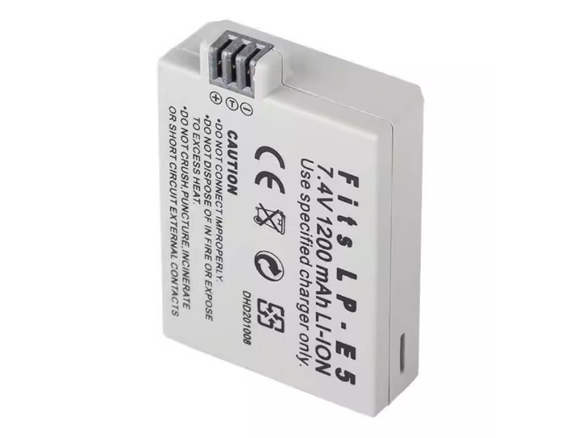 7.4V 1200mAh Digitalkamera Akku für CANON EOS 1000D