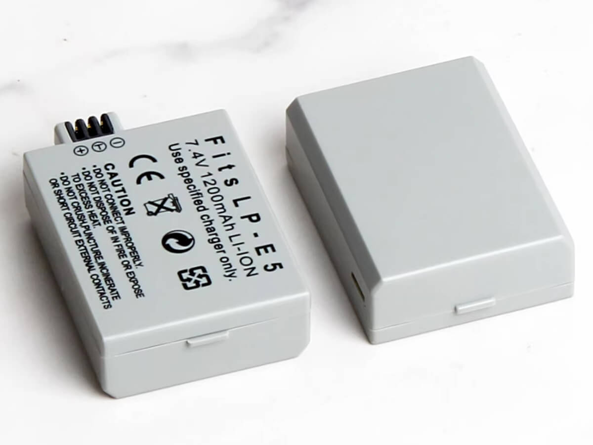 (Bild für) 7.4V 1200mAh Digitalkamera Akku für CANON EOS 1000D
