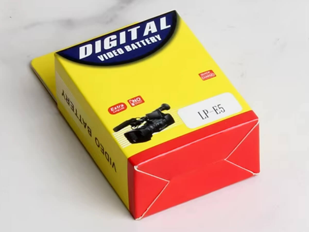 (Bild für) 7.4V 1200mAh Digitalkamera Akku für CANON EOS 1000D