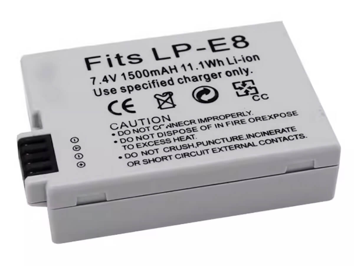 7.4V 1500mAh Digitalkamera Akku für CANON EOS 550D