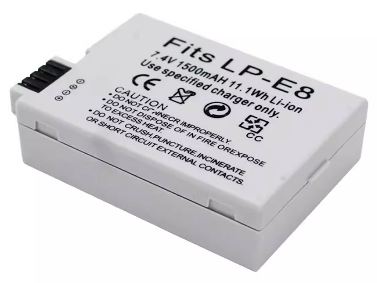 (Bild für) 7.4V 1500mAh Digitalkamera Akku für CANON EOS 600D