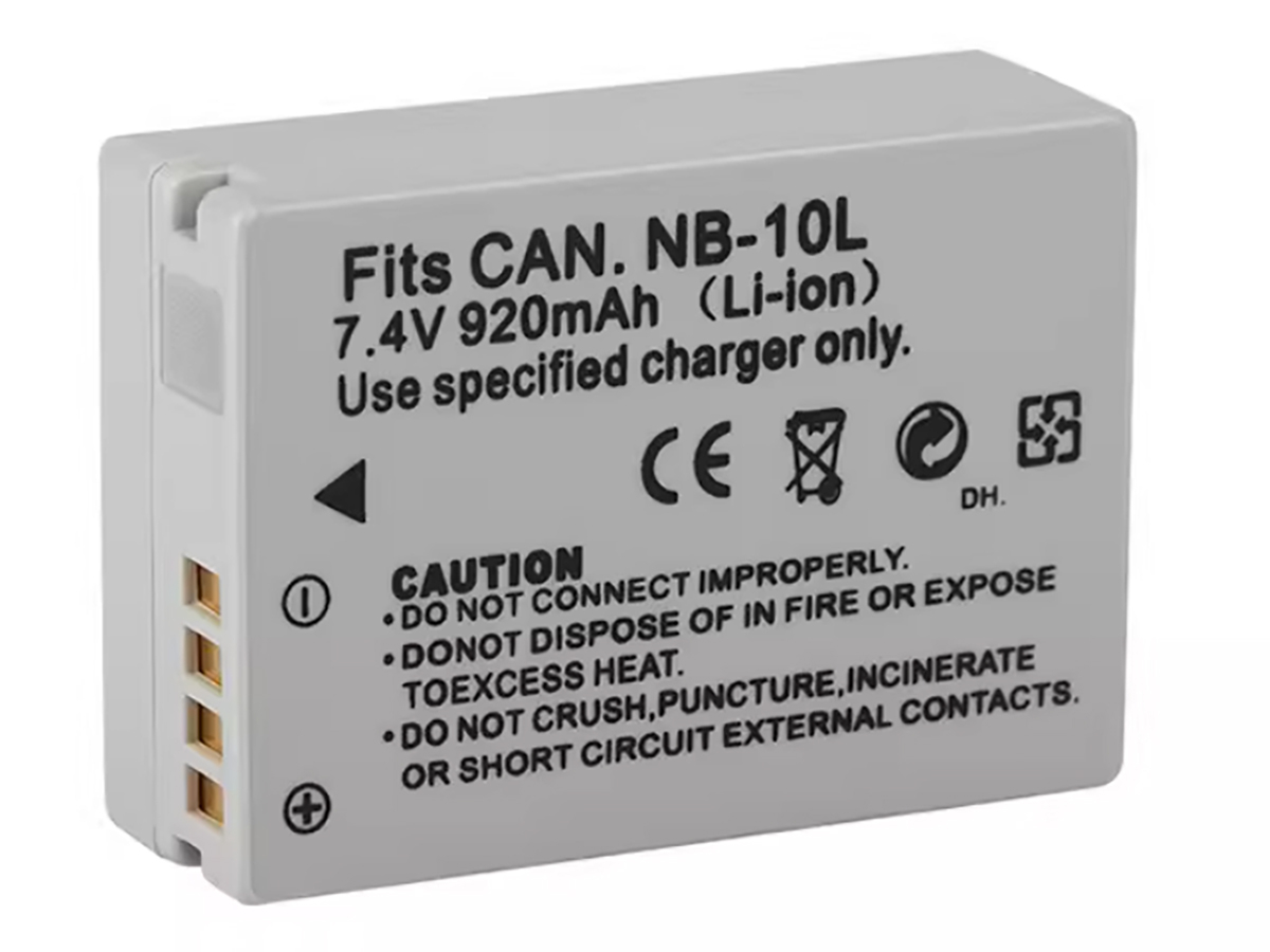 7.4V 920mAh Digitalkamera Akku für CANON NB-10L