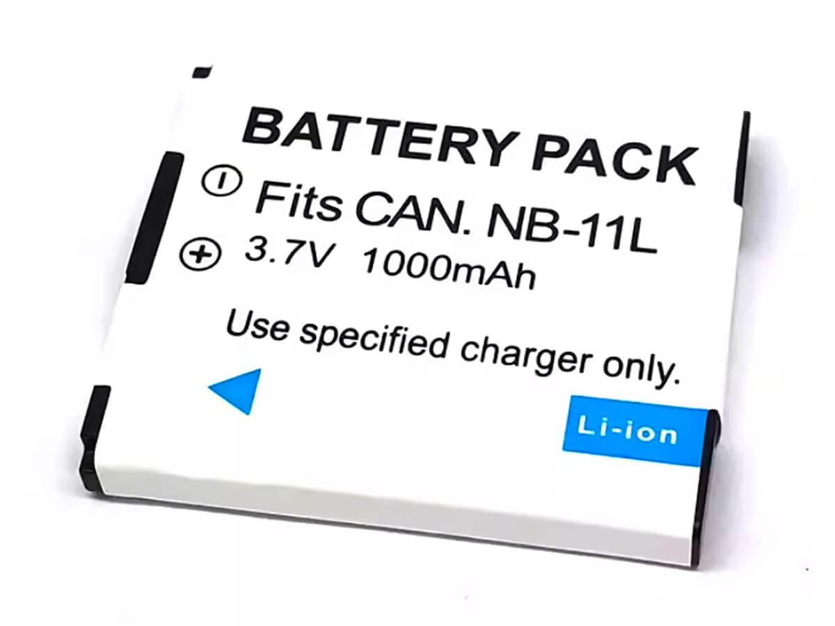 3.7V 1000mAh Digitalkamera Akku für CANON IXUS 125 HS