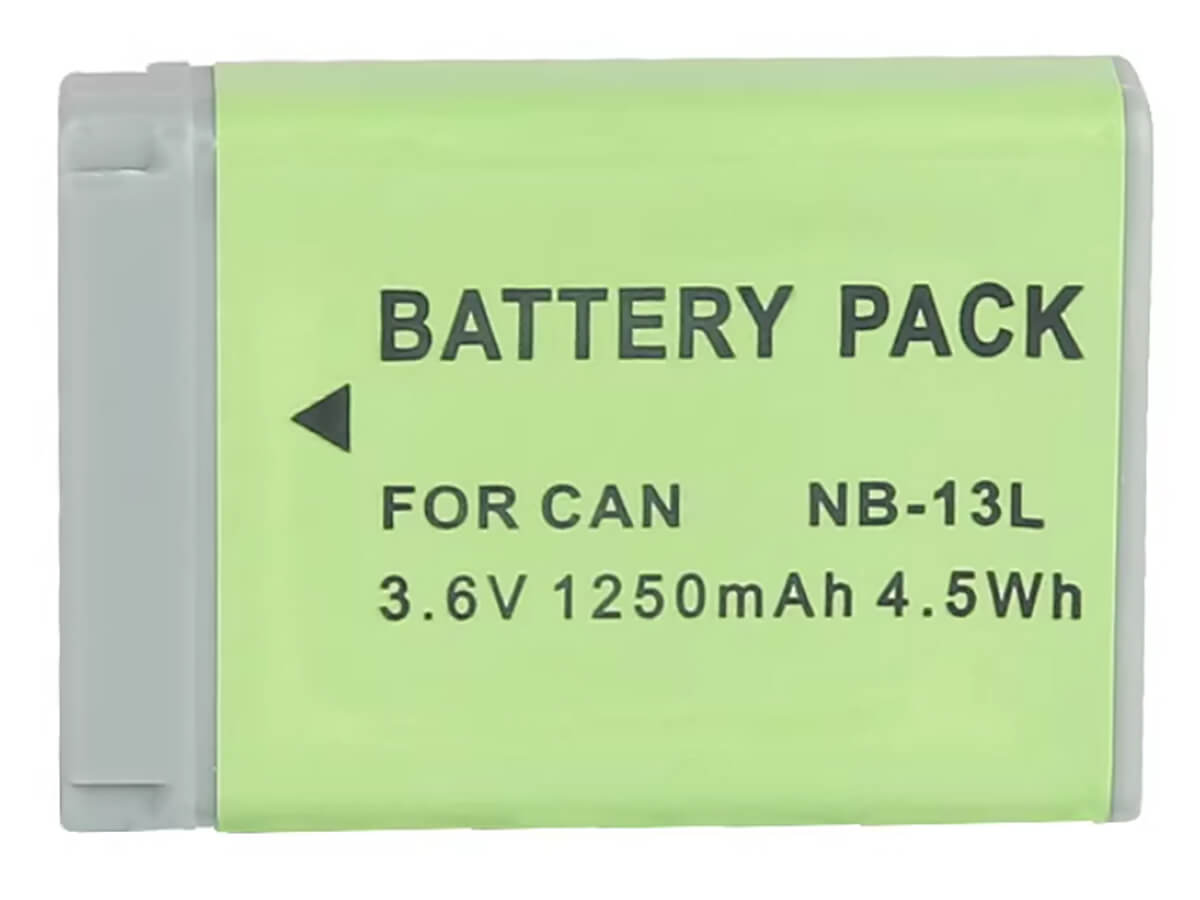 3.6V 1250mAh Digitalkamera Akku für CANON NB-13L