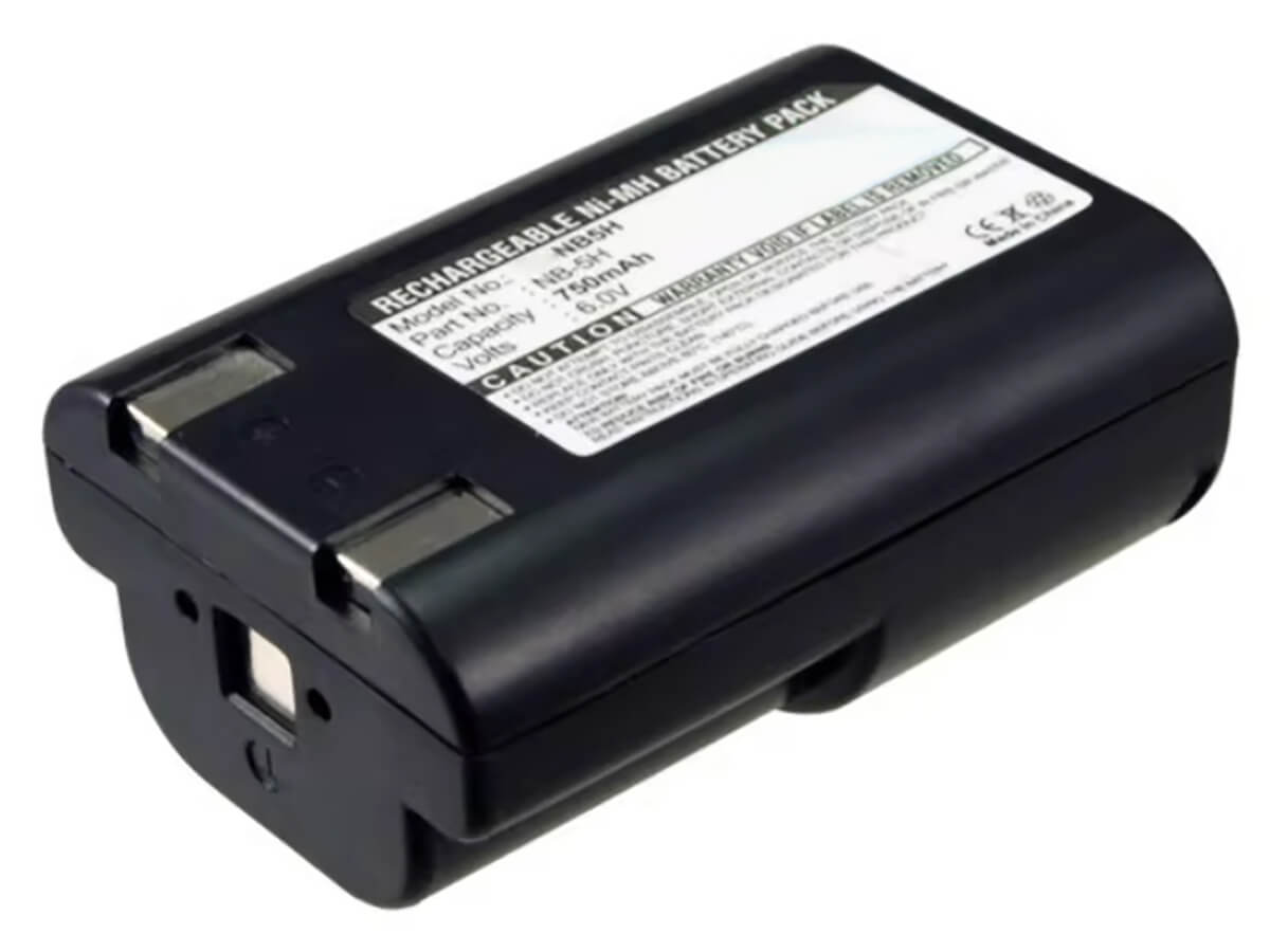 6V 750mAh Digitalkamera Akku für CANON NB-5H