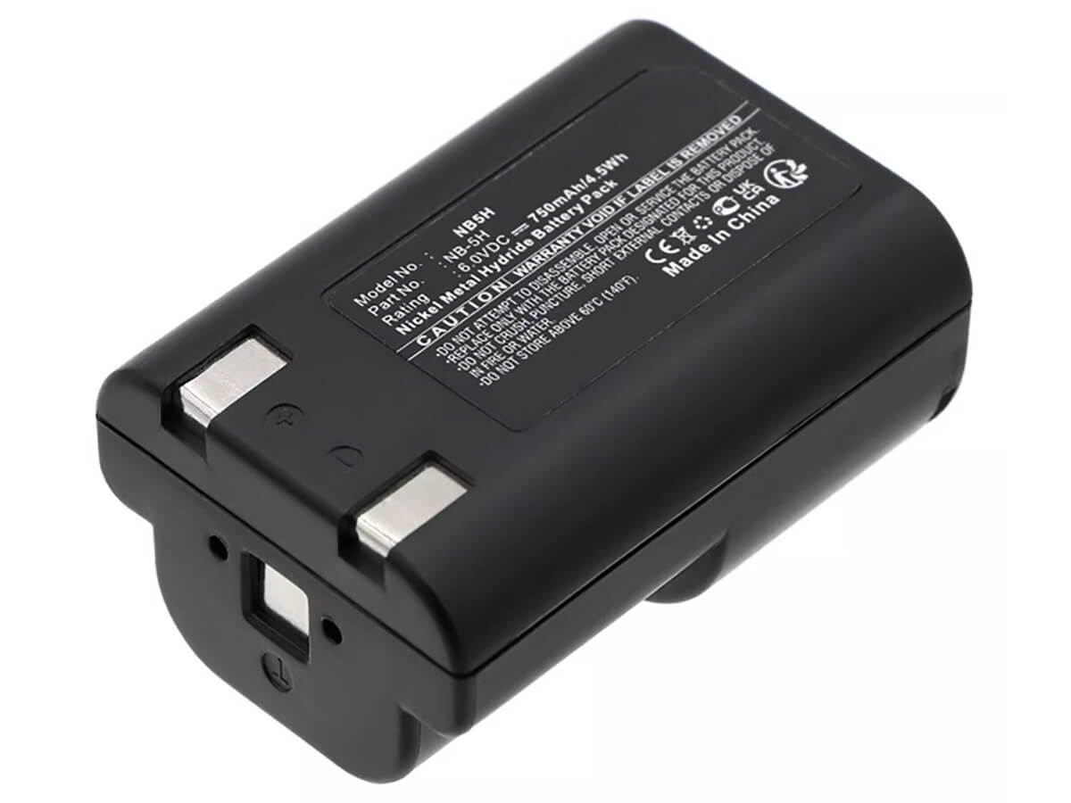 (Bild für) 6V 750mAh Digitalkamera Akku für CANON NB-5H