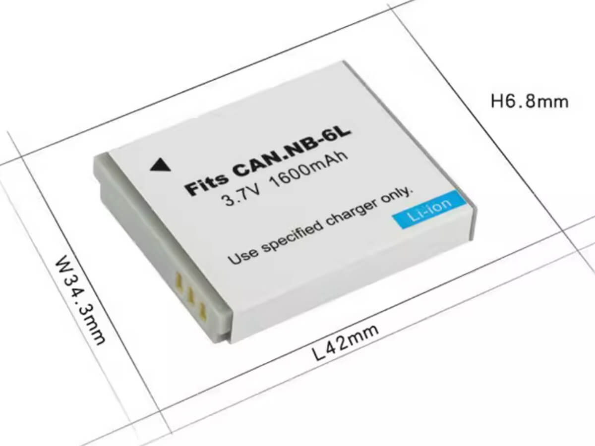 (Bild für) 3.7V 1500mAh Digitalkamera Akku für CANON IXUS 105