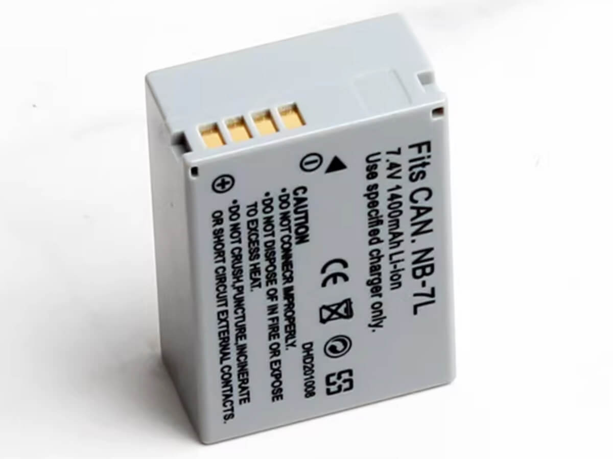 (Bild für) 7.4V 1400mAh Digitalkamera Akku für CANON NB-7L