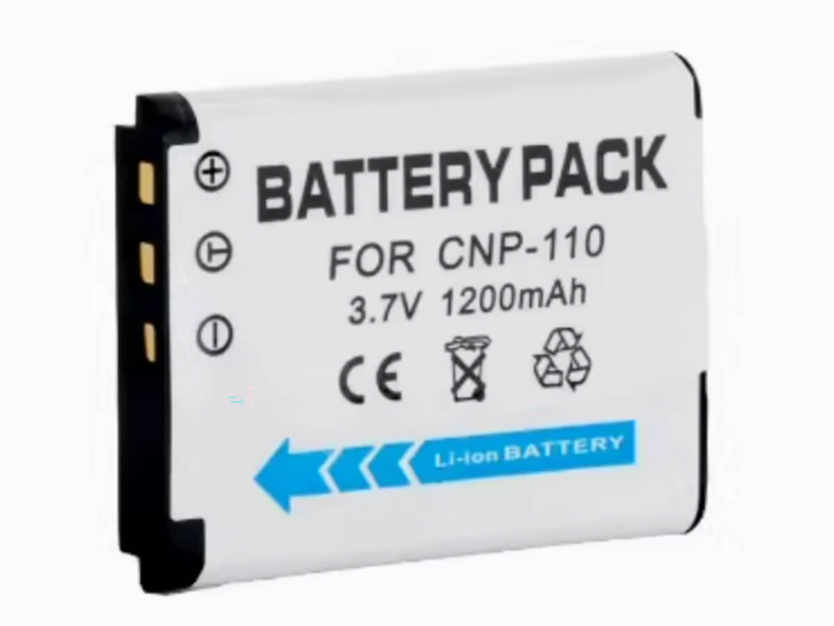3.7V 1200mAh Digitalkamera Akku für CASIO EX-FC500S