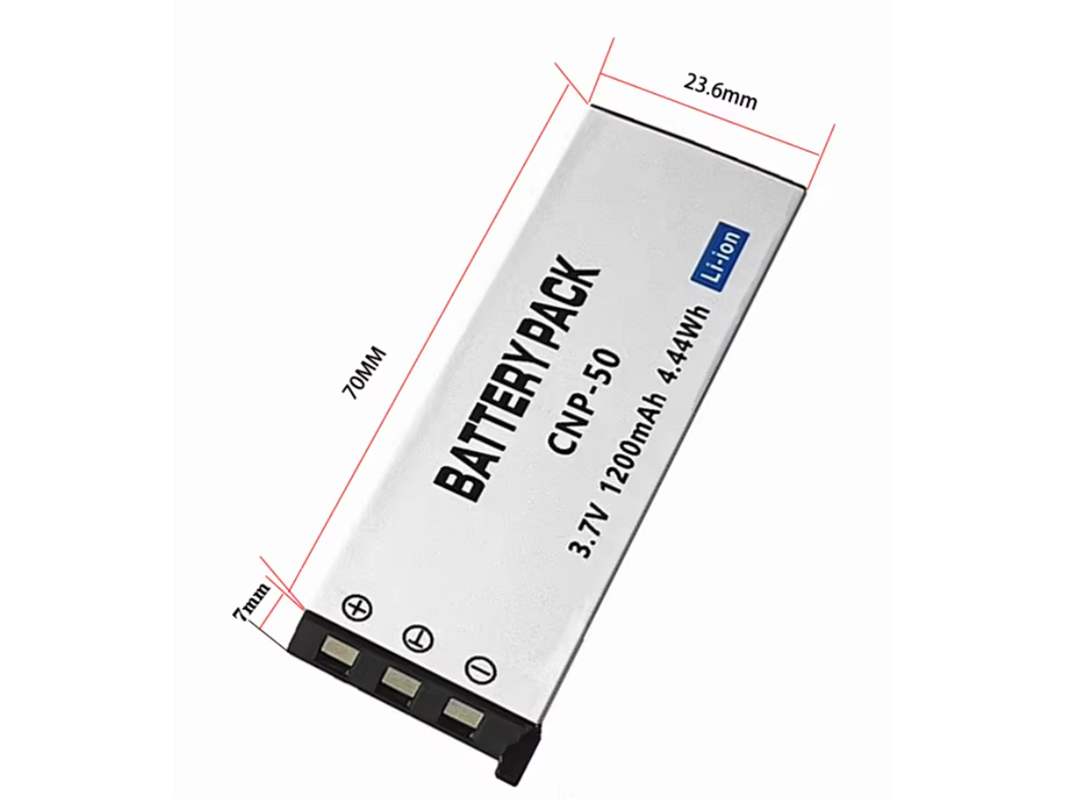 (Bild für) 3.7V 1200mAh Digitalkamera Akku für CASIO Exilim EX-V7SR