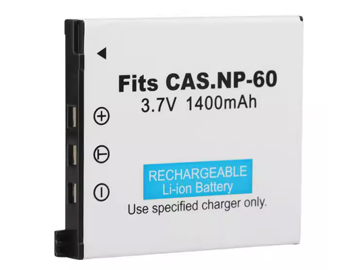 3.7V 1400mAh Digitalkamera Akku für CASIO Exilim EX-S10