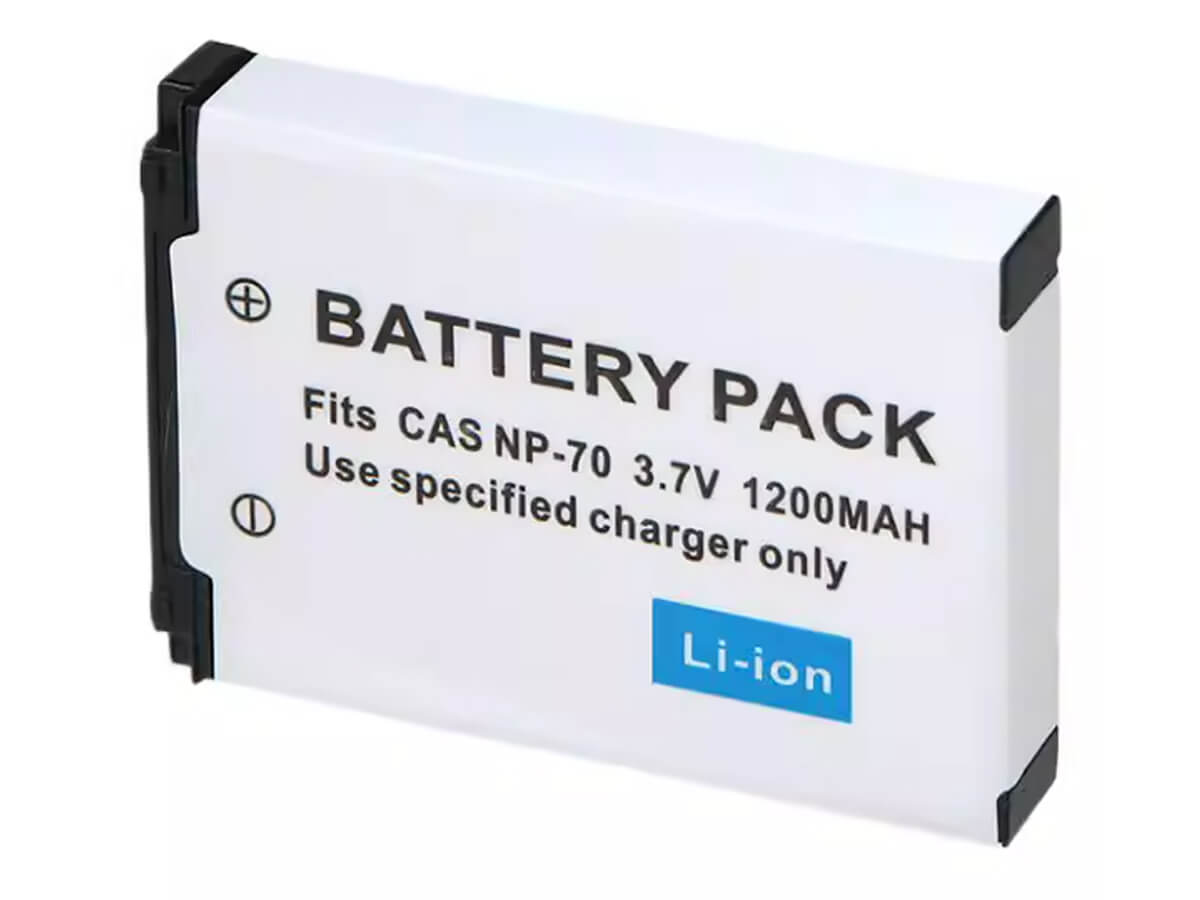 3.7V 1200mAh Digitalkamera Akku für CASIO Exilim Zoom EX-Z150