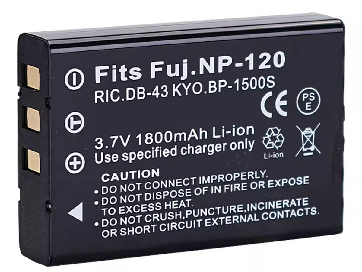 3.7V 1800mAh Digitalkamera Akku für PENTAX D-LI7