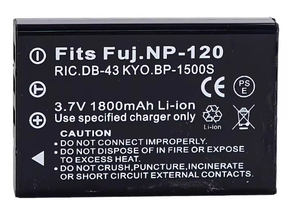 (Bild für) 3.7V 1800mAh Digitalkamera Akku für PENTAX D-LI7
