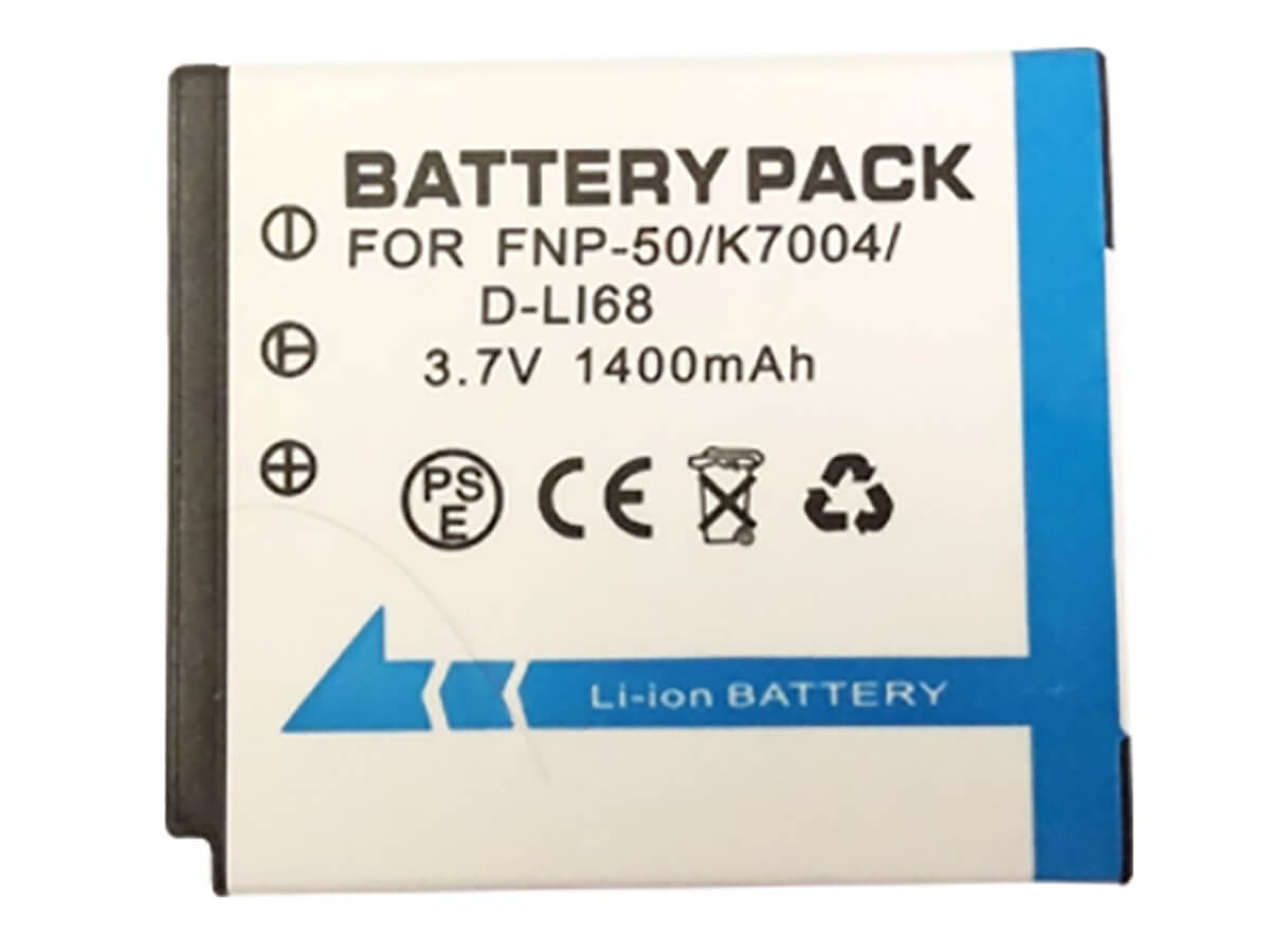 (Bild für) 3.7V 1300mAh Digitalkamera Akku für PENTAX D-LI122