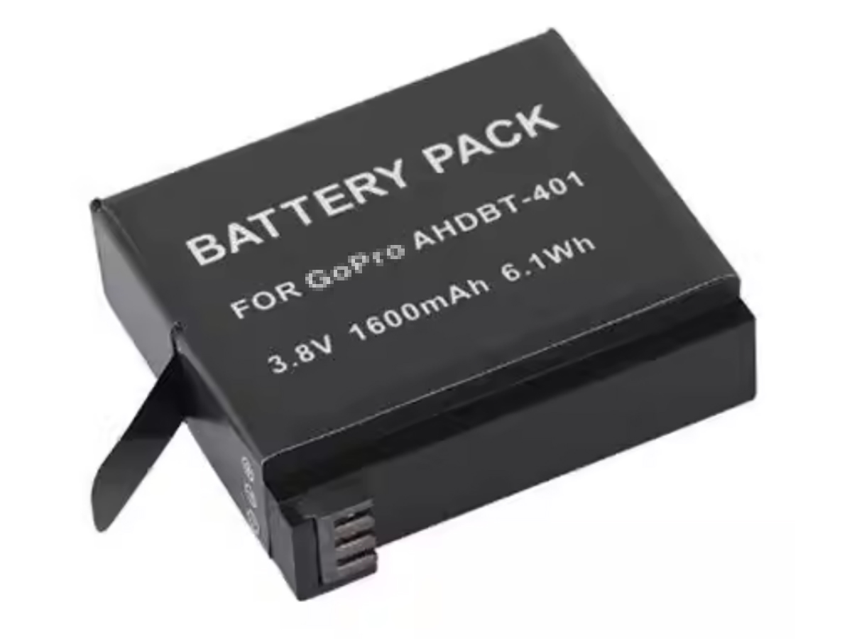 3.7V 1600mAh Digitalkamera Akku für GoPro AHDBT-401