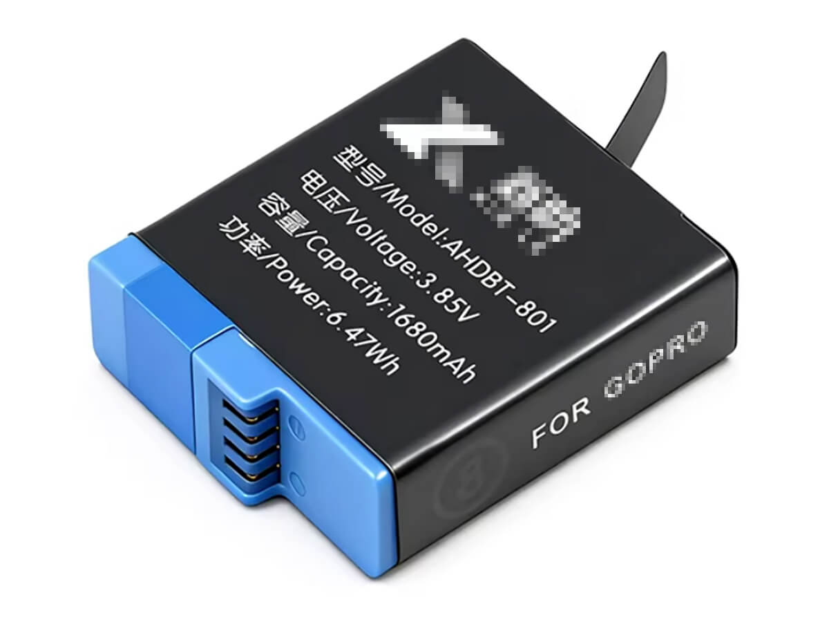 3.85V 6.47Wh Digitalkamera Akku für GoPro AHDBT-801