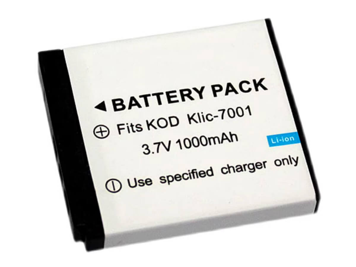 3.7V 1000mAh Digitalkamera Akku für KODAK EasyShare M1063