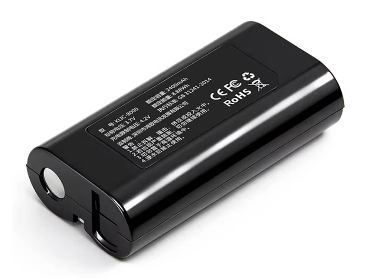 3.7V 2400mAh Digitalkamera Akku für RICOH DB-50