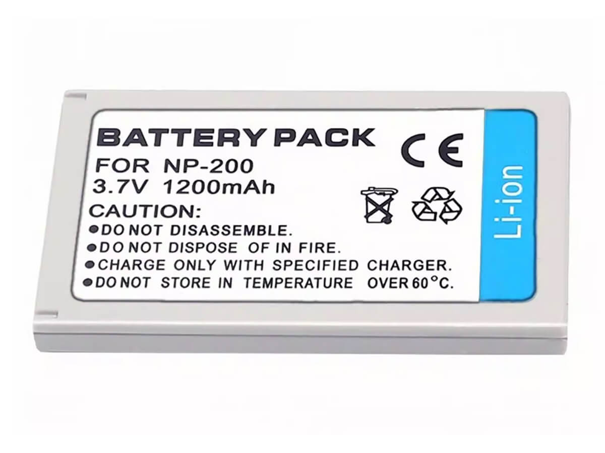 3.7V 1200mAh Digitalkamera Akku für KONICA MINOLTA DiMAGE Xg