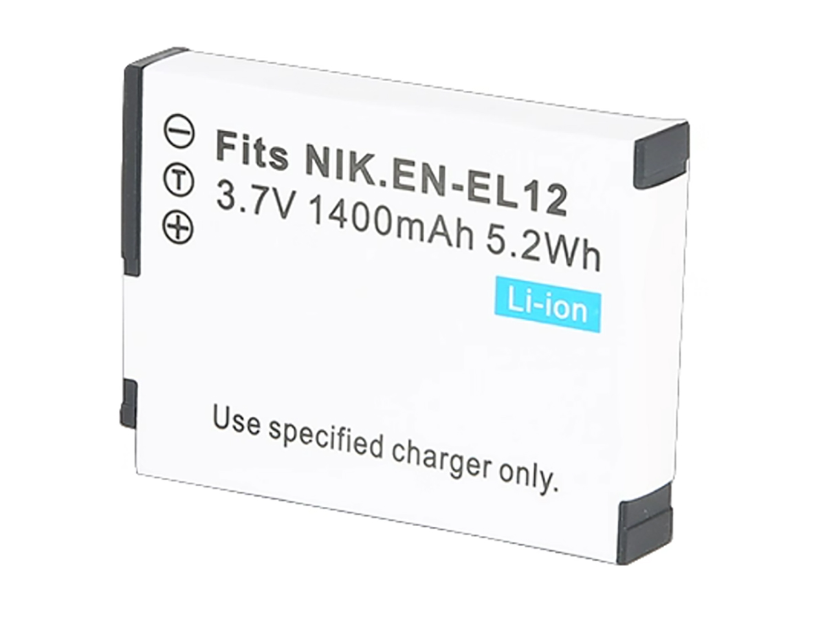 3.7V 1400mAh Digitalkamera Akku für NIKON Coolpix S1100pj