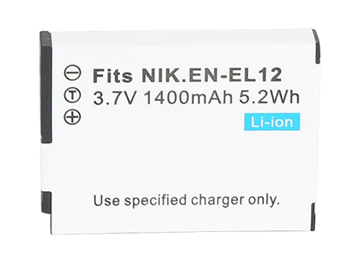 (Bild für) 3.7V 1400mAh Digitalkamera Akku für NIKON Coolpix S6000