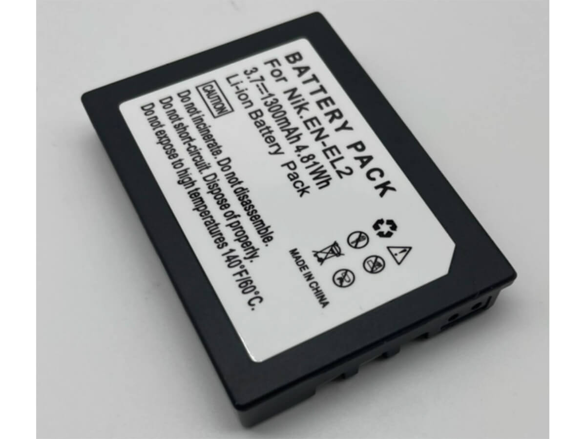 (Bild für) 3.7V 1300mAh Digitalkamera Akku für NIKON 9904