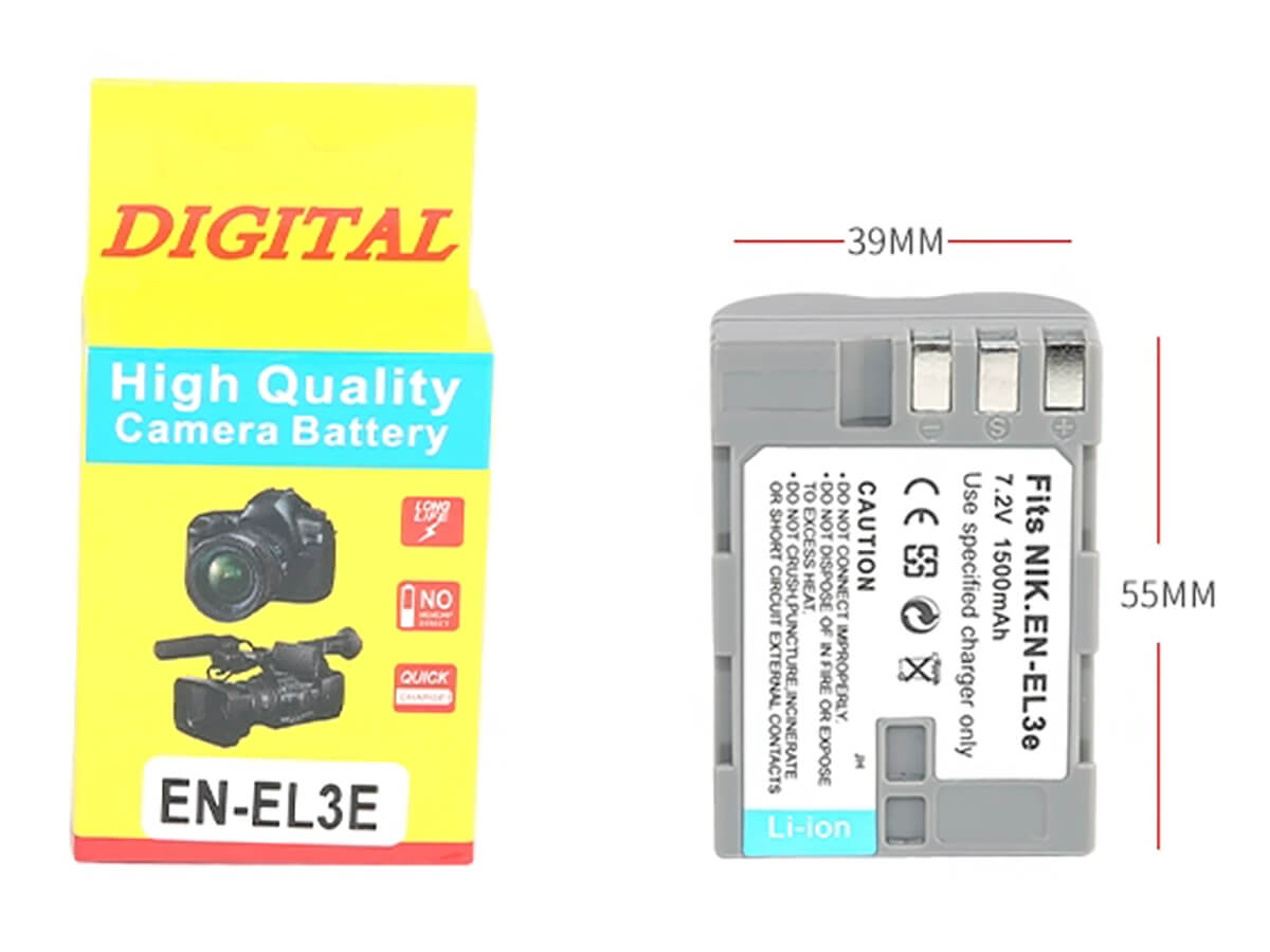 (Bild für) 7.2V 2200mAh Digitalkamera Akku für NIKON D100