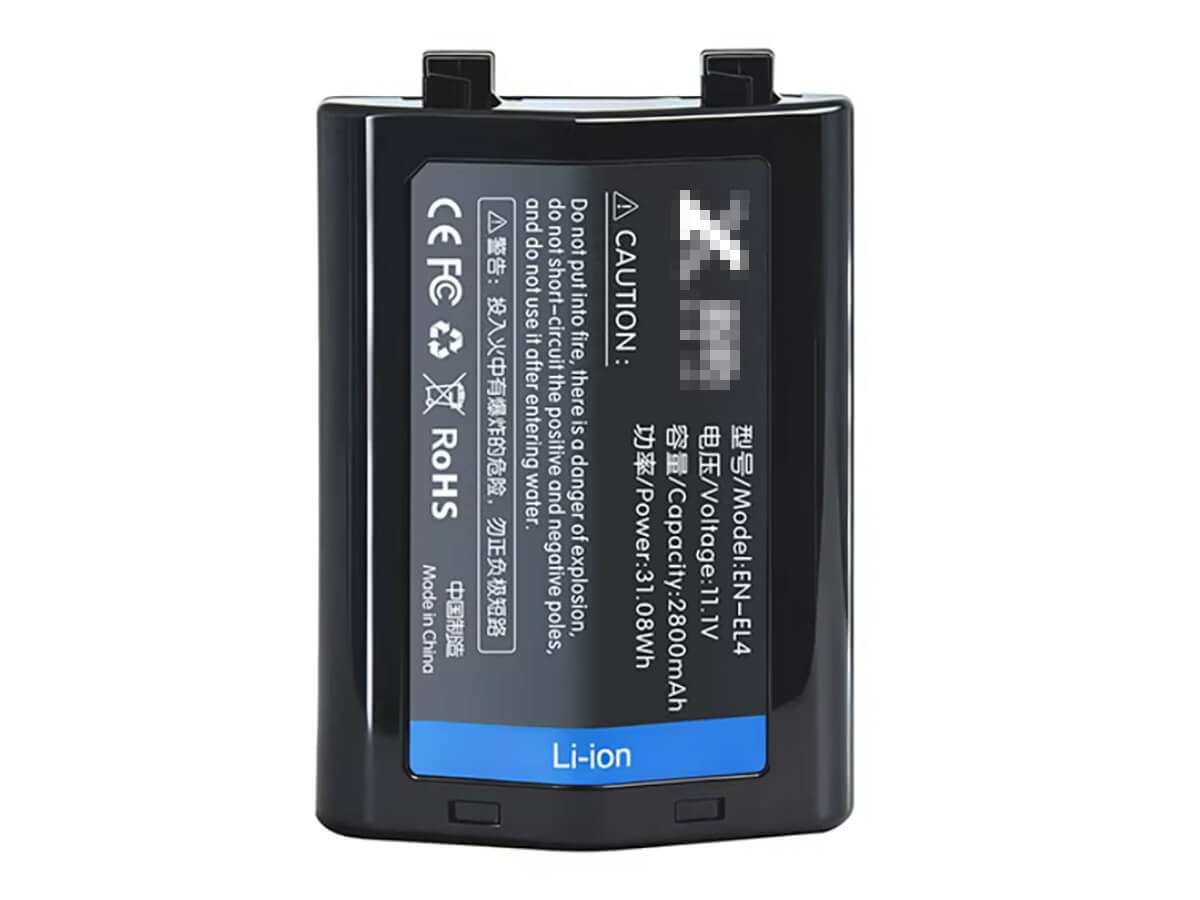 (Bild für) 11.1V 31.08Wh Digitalkamera Akku für NIKON D2Xs