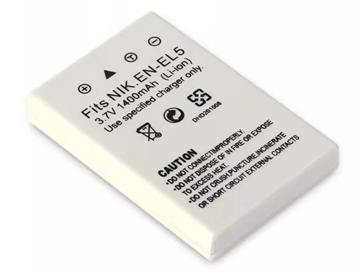3.7V 1400mAh Digitalkamera Akku für NIKON Coolpix 5200