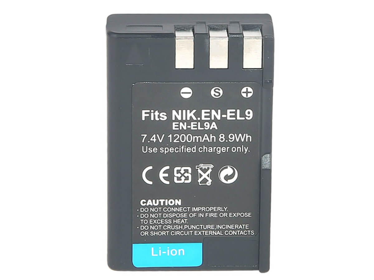 7.4V 1200mAh Digitalkamera Akku für NIKON D60