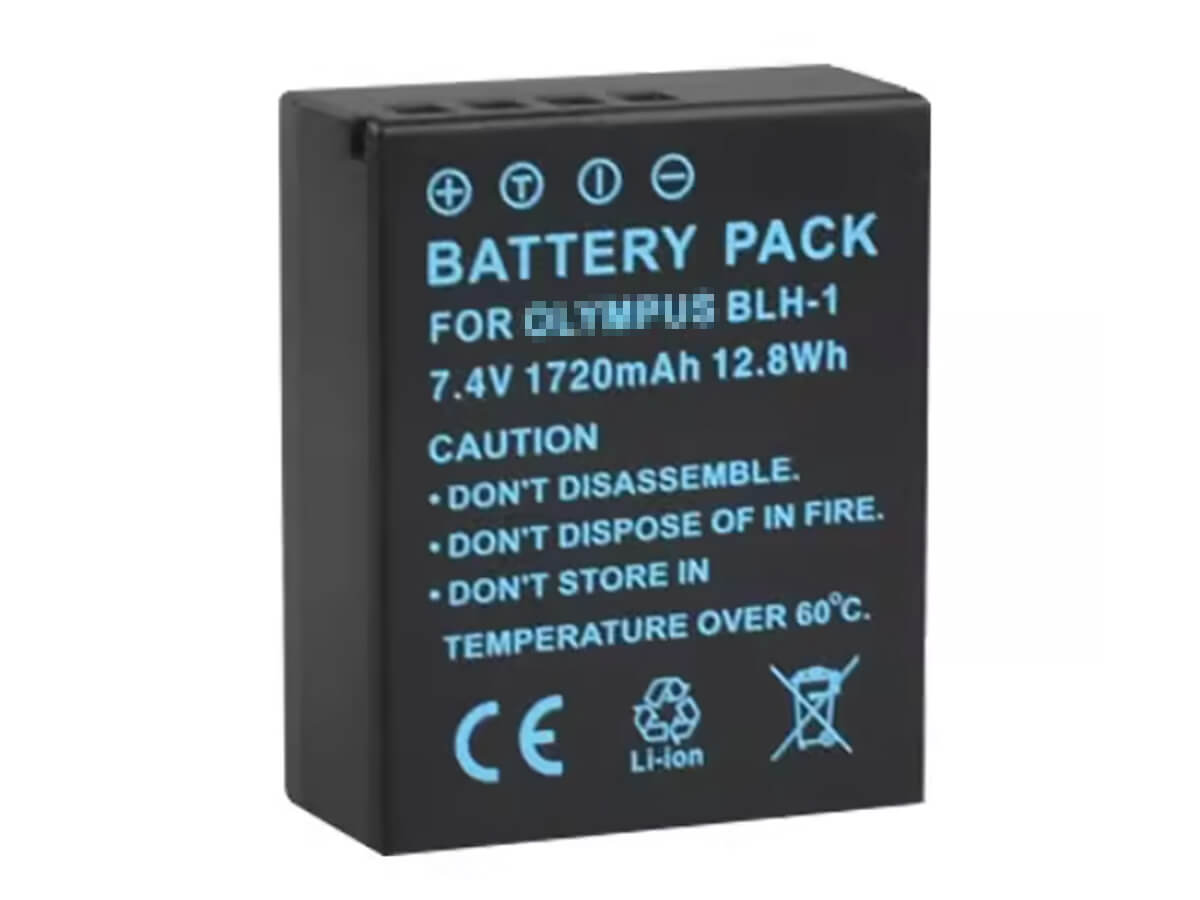 7.4V 12.8Wh Digitalkamera Akku für OLYMPUS BLH-1
