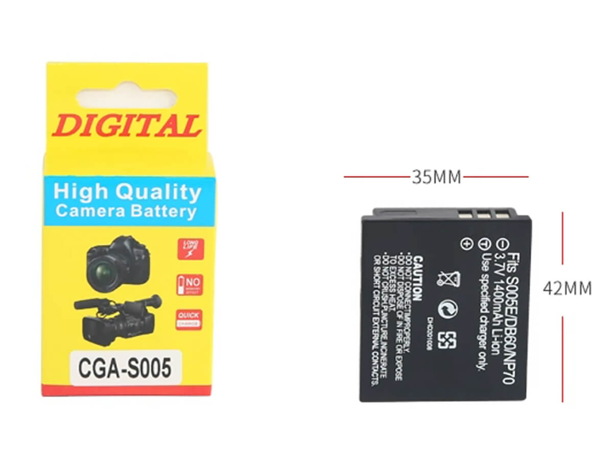 (Bild für) 3.7V 1400mAh Digitalkamera Akku für LEICA C-LUX1