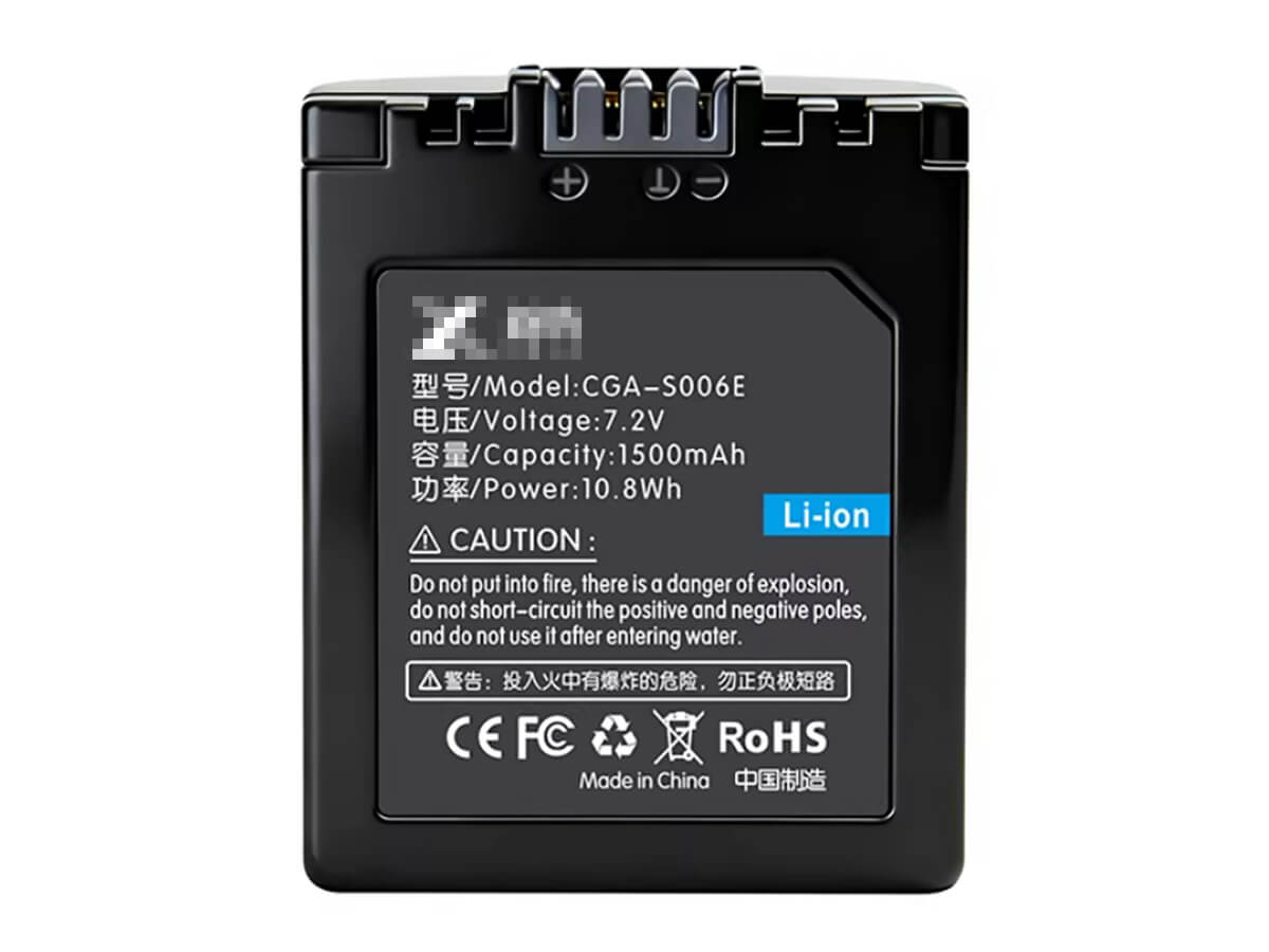 (Bild für) 7.2V 1500mAh Digitalkamera Akku für LEICA BP-DC5U