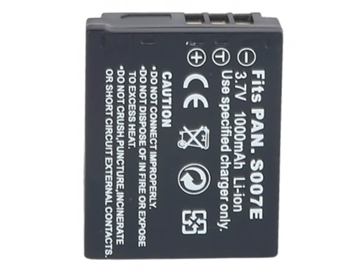 (Bild für) 3.7V 1000mAh Digitalkamera Akku für PANASONIC CGA-S007