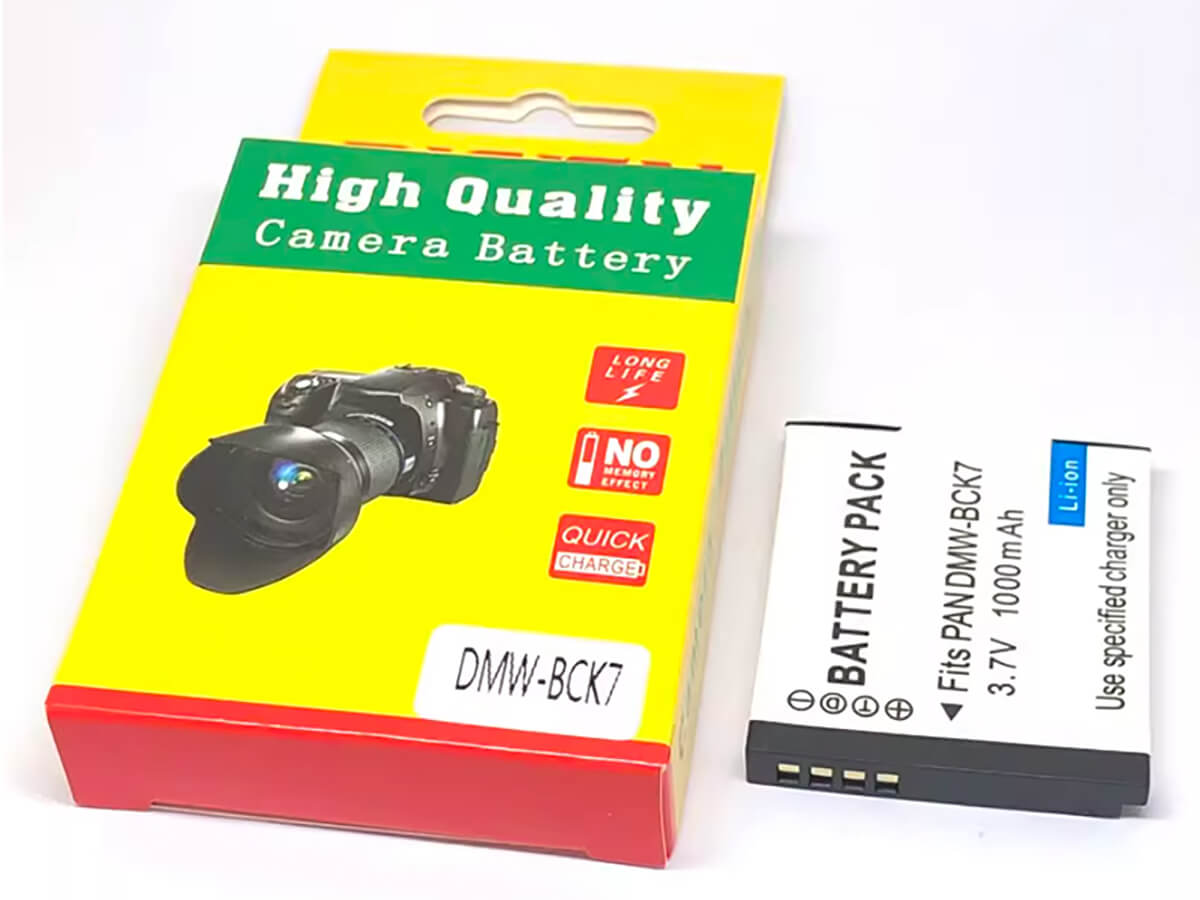 (Bild für) 3.7V 1000mAh Digitalkamera Akku für PANASONIC DMW-BCK7