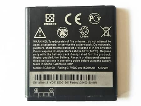 3.7V 5.62Wh Handy Akku für HTC 35H00150-01M