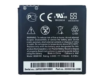 3.8V 6.57Wh Handy Akku für HTC 35H00166-00M