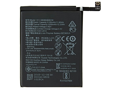 3.82V 12.23Wh Handy Akku für HUAWEI Ascend P10