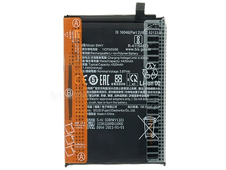 3.87V 17.4Wh Handy Akku für XIAOMI BM4Y