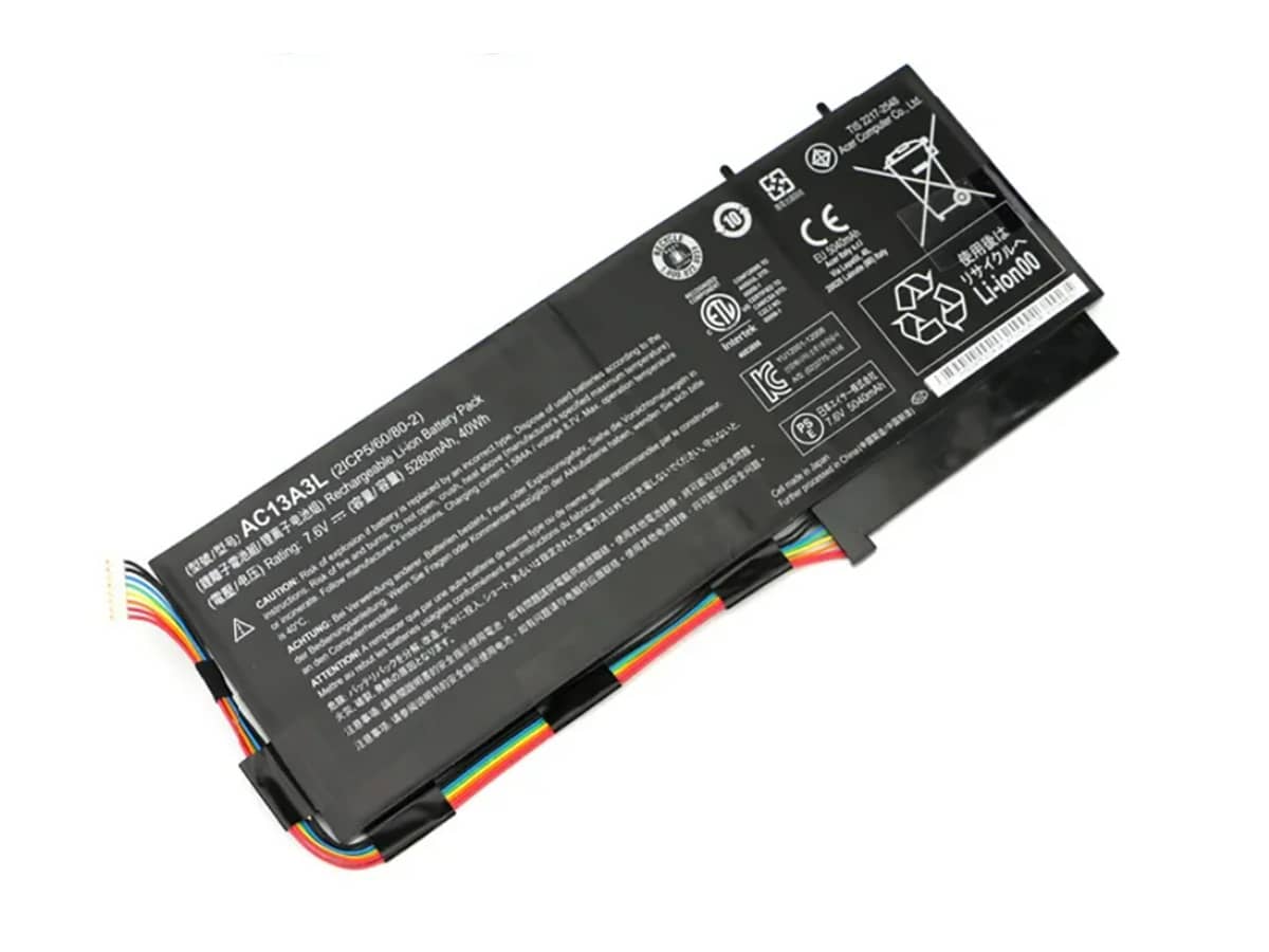 (Bild für) 7.6V 40Wh Laptop Akku für ACER AC13A3L
