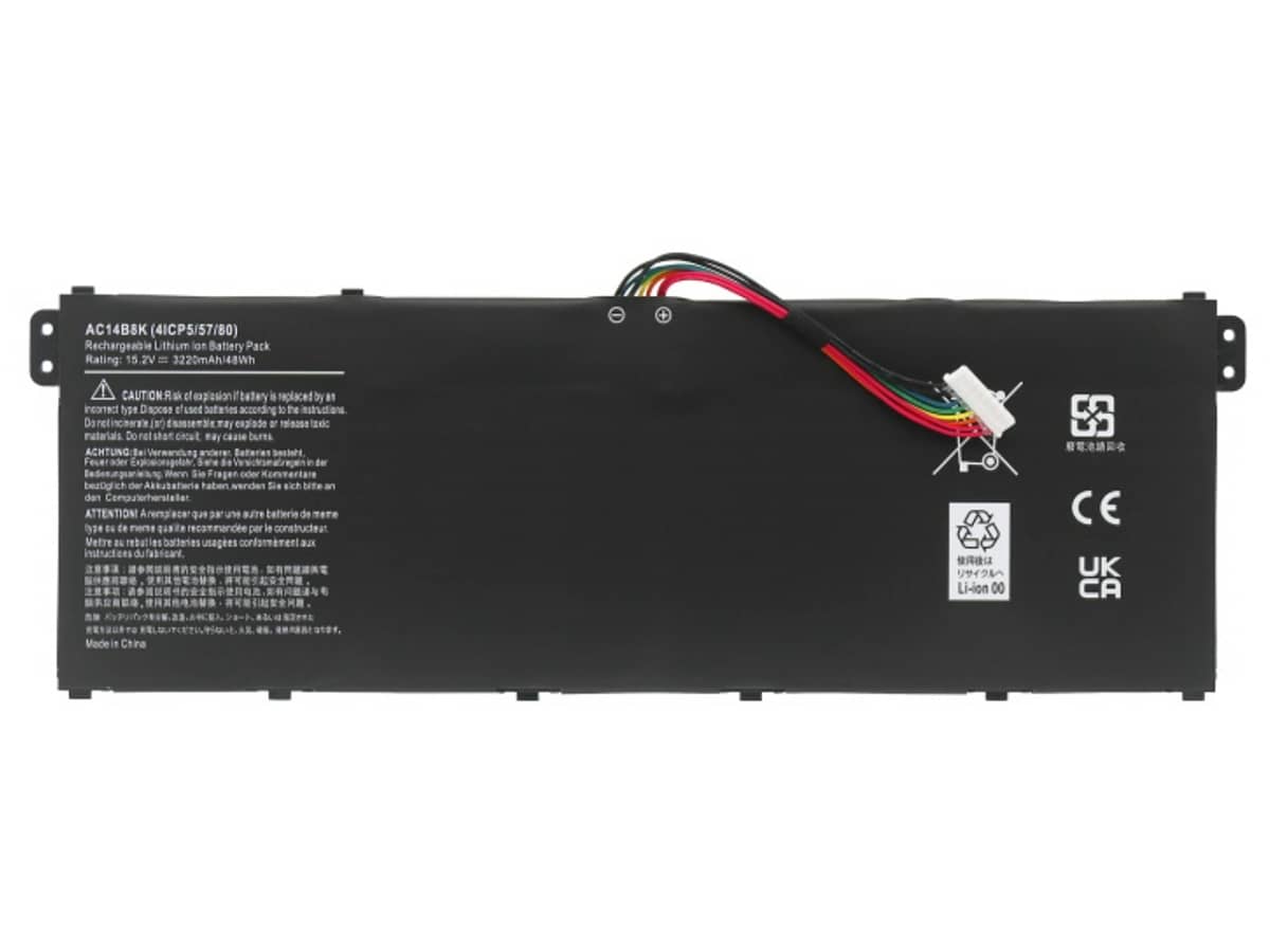 15.2V 48Wh Laptop Akku für ACER 3ICP5/57/80