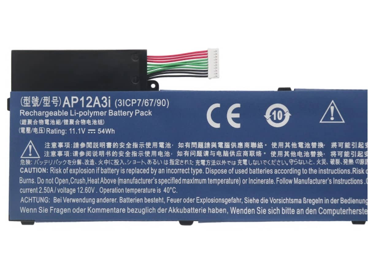 (Bild für) 11.1V 50Wh Laptop Akku für ACER 3ICP7/67/90