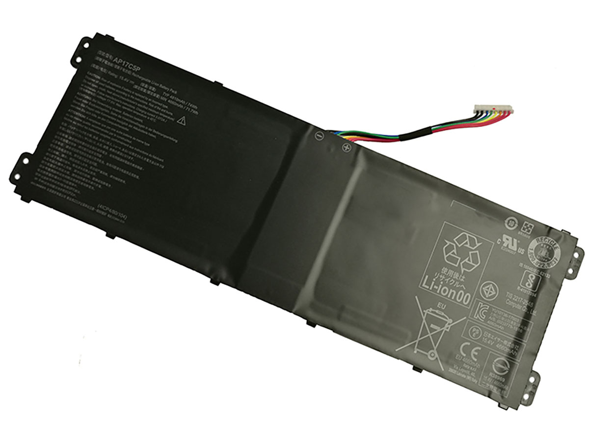 (Bild für) 15.4V 74Wh Laptop Akku für ACER AP17C5P(4ICP4/80/104)