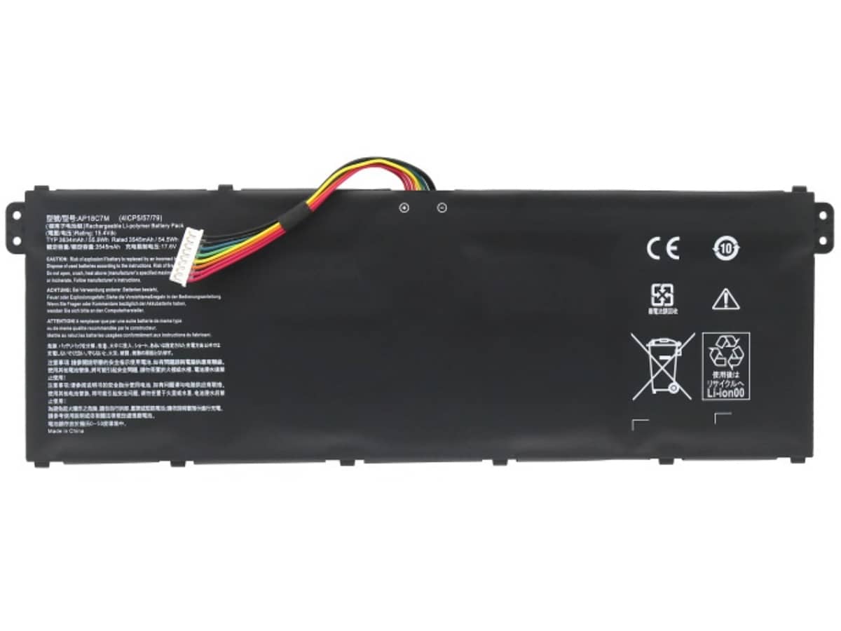 15.4V 55.9Wh Laptop Akku für ACER AP18C7K